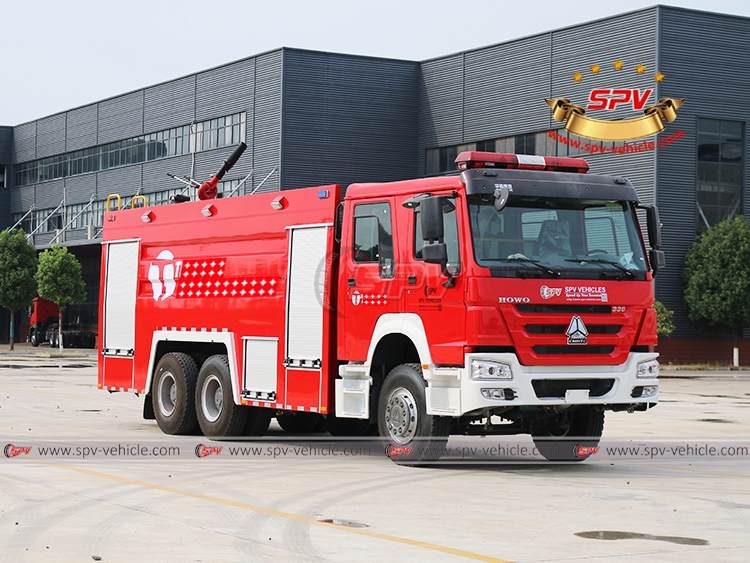 10,000 Litres Foam Fire Tanker Sinotruk RF 10,000 Litres Foam Fire Tanker Sinotruk RF